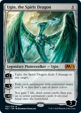 Ugin, the Spirit Dragon Magic Core Set 2021